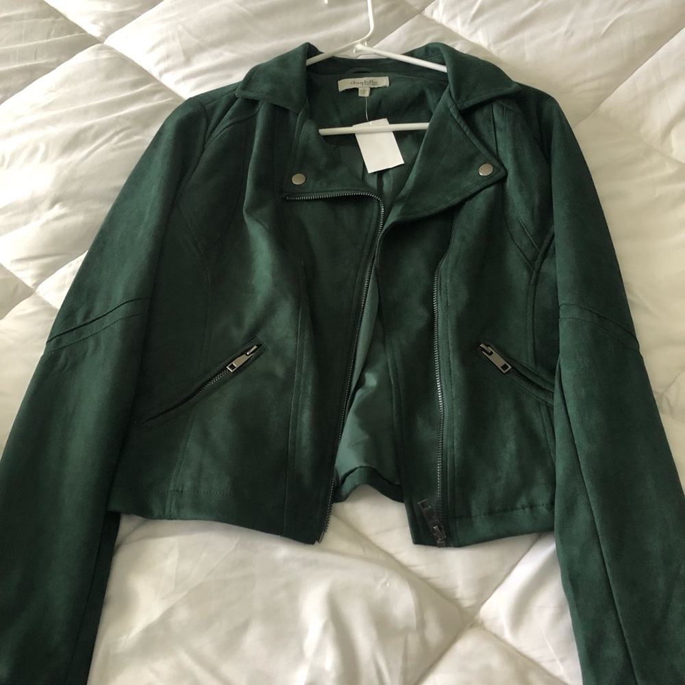 Charlotte Russe Suede Jacket